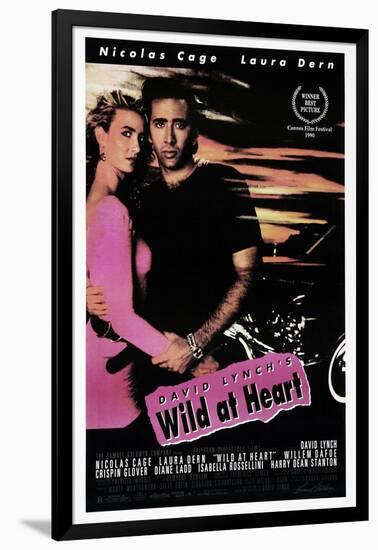 Wild at Heart, Nicolas Cage, Laura Dern, 1990. © Samuel Goldwyn Company/courtesy Everett Collection-null-Framed Art Print