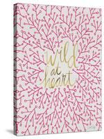Wild at Heart - Pink and Gold Palette-Cat Coquillette-Stretched Canvas