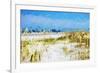 Wild Beach - In the Style of Oil Painting-Philippe Hugonnard-Framed Giclee Print