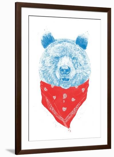 Wild Bear-Balazs Solti-Framed Art Print