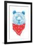 Wild Bear-Balazs Solti-Framed Art Print