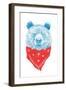 Wild Bear-Balazs Solti-Framed Art Print