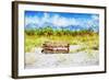 Wild Bench - In the Style of Oil Painting-Philippe Hugonnard-Framed Giclee Print