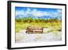 Wild Bench - In the Style of Oil Painting-Philippe Hugonnard-Framed Giclee Print