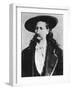 Wild Bill Hickock, American Scout and Lawman, 1873-null-Framed Giclee Print