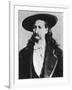 Wild Bill Hickock, American Scout and Lawman, 1873-null-Framed Giclee Print