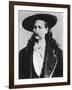 Wild Bill Hickock, American Scout and Lawman, 1873-null-Framed Giclee Print