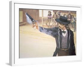 Wild Bill Hickok-null-Framed Giclee Print