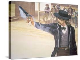 Wild Bill Hickok-null-Stretched Canvas