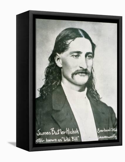 Wild Bill Hickok-null-Framed Stretched Canvas