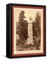 Wild Bill's Monument. James B. Hickoc [I.E. Hickok]-John C. H. Grabill-Framed Stretched Canvas