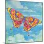 Wild Blue Butterfly-Paul Brent-Mounted Art Print