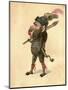 Wild Boar 1873 'Missing Links' Parade Costume Design-Charles Briton-Mounted Giclee Print