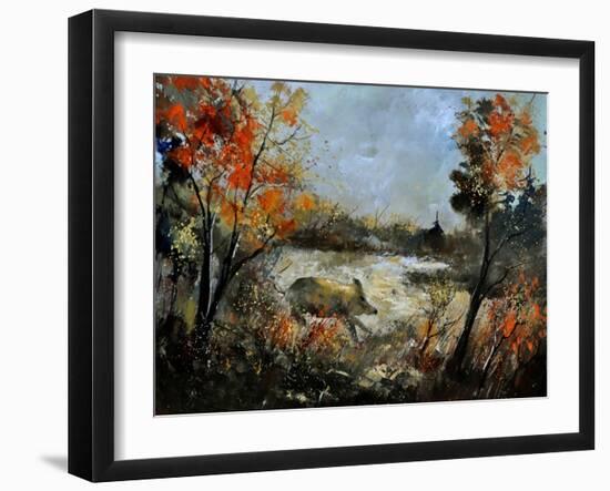 Wild Boar 56-Pol Ledent-Framed Art Print