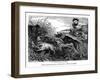 Wild Boar Hunting, C1600-1650-J Smith-Framed Giclee Print