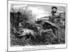 Wild Boar Hunting, C1600-1650-J Smith-Mounted Giclee Print