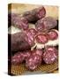 Wild Boar Sausages-null-Stretched Canvas