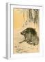 Wild Boar-Koson Ohara-Framed Premium Giclee Print