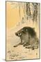 Wild Boar-Koson Ohara-Mounted Giclee Print