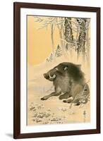 Wild Boar-Koson Ohara-Framed Giclee Print