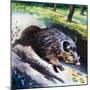 Wild Boar-null-Mounted Giclee Print