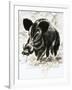 Wild Boar-English School-Framed Giclee Print