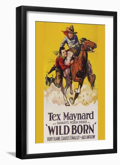 Wild Born-null-Framed Art Print