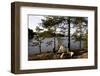 Wild camping, Stora Le Lake, Dalsland, Götaland, Sweden-Andrea Lang-Framed Photographic Print