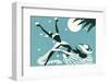 Wild Caribbean Dancer-Found Image Holdings Inc-Framed Photographic Print