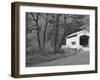 Wild Cat Covered Bridge, Lane County, Oregon, USA-William Sutton-Framed Premium Photographic Print