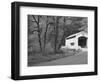 Wild Cat Covered Bridge, Lane County, Oregon, USA-William Sutton-Framed Photographic Print