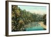 Wild Cat Creek, Lafayette-null-Framed Art Print