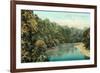 Wild Cat Creek, Lafayette-null-Framed Art Print