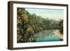 Wild Cat Creek, Lafayette-null-Framed Art Print