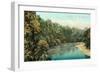 Wild Cat Creek, Lafayette-null-Framed Art Print