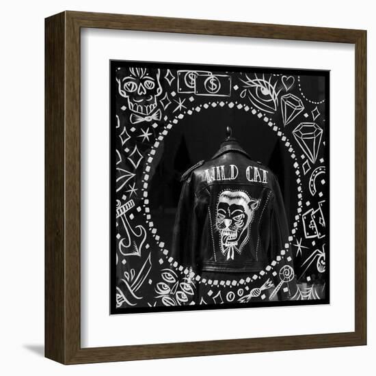 Wild Cat-KASHINK-Framed Art Print