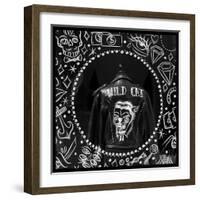 Wild Cat-KASHINK-Framed Art Print