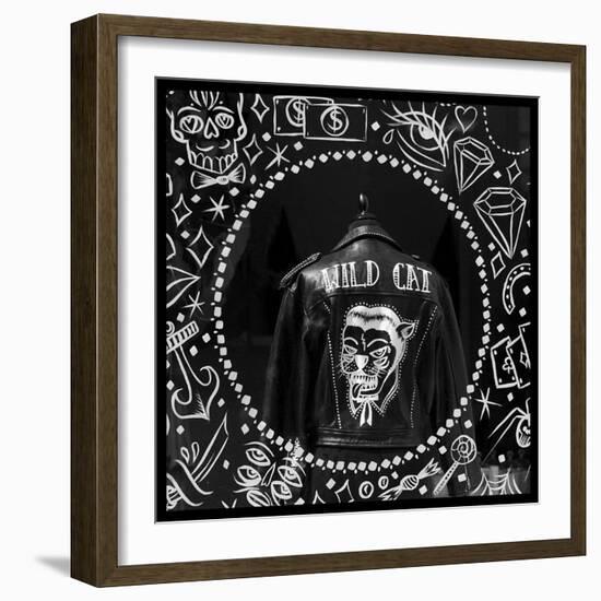 Wild Cat-KASHINK-Framed Art Print