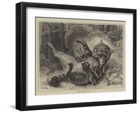 Wild Cats at Play-null-Framed Giclee Print