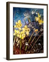 Wild Daffodils-jocasta shakespeare-Framed Giclee Print