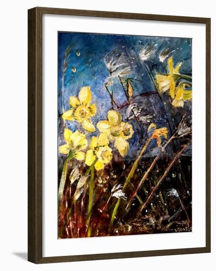 Wild Daffodils-jocasta shakespeare-Framed Giclee Print