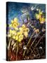 Wild Daffodils-jocasta shakespeare-Stretched Canvas