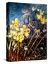 Wild Daffodils-jocasta shakespeare-Stretched Canvas