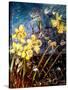 Wild Daffodils-jocasta shakespeare-Stretched Canvas