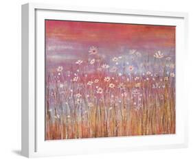 Wild Daisies at Sundown-Jo Starkey-Framed Giclee Print