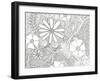 Wild Daisys Less-Pam Varacek-Framed Art Print