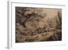 Wild Dogs Attacking a Tiger-Samuel Howitt-Framed Giclee Print