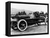 Wild Driving an Itala 51, in the Targa Florio Race, Sicily, 1922-null-Framed Stretched Canvas
