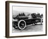 Wild Driving an Itala 51, in the Targa Florio Race, Sicily, 1922-null-Framed Photographic Print