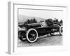 Wild Driving an Itala 51, in the Targa Florio Race, Sicily, 1922-null-Framed Photographic Print